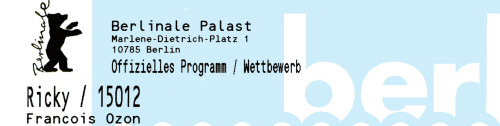 Berlinale Karte Ricky