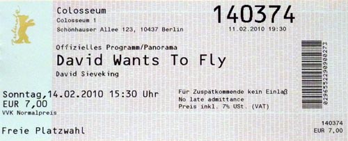 Ticket David wants to fly